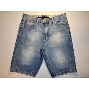 Vintage Sean John‎ Baggy Hip Hop Skater Jean Shorts Size 34 Jorts 5 Pocket Y2K
